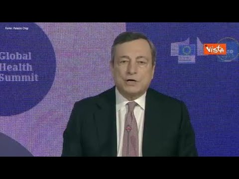 Draghi: “Dobbiamo vaccinare il mondo intero e farlo presto”