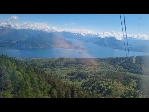 «Ero a bordo poco prima», il video da una delle cabine della stessa linea