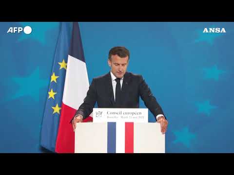 Bielorussia, Macron: “Abbiamo deciso di rafforzare le sanzioni contro Minsk”