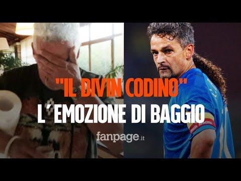 “Il Divin Codino” la reazione di Roberto Baggio al film sulla sua vita: “Ha pianto tutto il tempo”