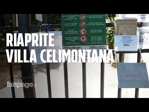 Roma, guano e rami pericolanti: dopo mesi Villa Celimontana riaperta solo a metà