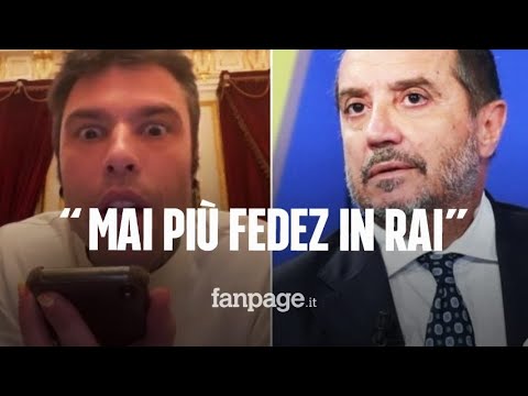 “Mai più Fedez in Rai finché non ammette di avere sbagliato”: la decisione dopo il Primo Maggio