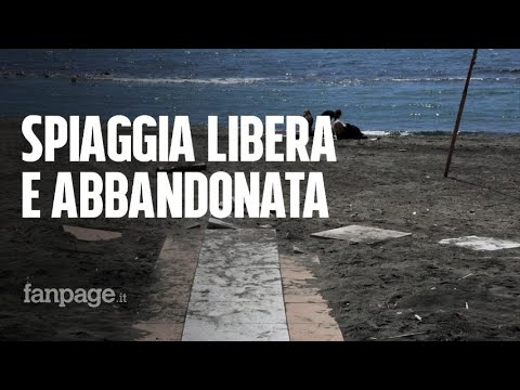 Ostia: inizia la stagione balneare e le spiagge libere sono un disastro tra rifiuti e abbandono