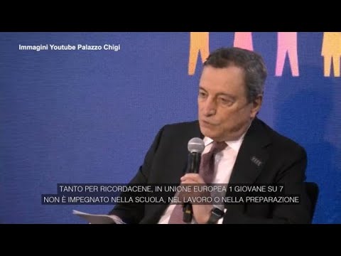 Lavoro, Draghi: «In Ue troppe diseguaglianze»