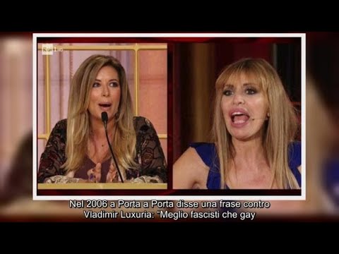 Lo scontro in tv dopo il sostegno di Alessandra Mussolini al ddl Zan