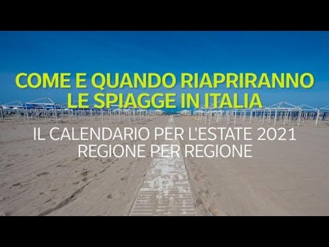 Come e quando riapriranno le spiagge in Italia