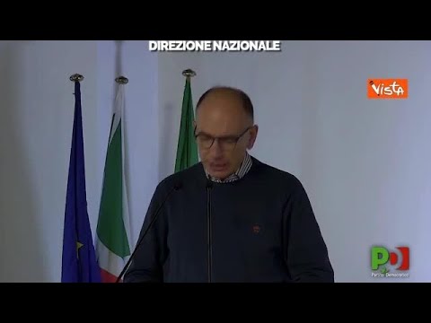 Letta: “Draghi indichi nuova missione e chieda coesione ai partiti della maggioranza”