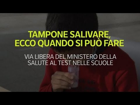 Tampone salivare, ecco quando si può fare: spostamento tra regioni, matrimoni, scuola, ingresso…