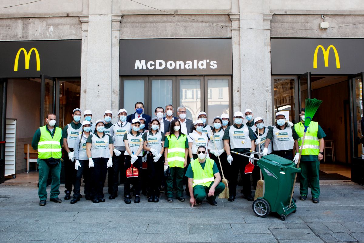 McDonald’s, al via le giornate dedicate alla pulizia delle città