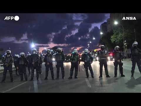 Copa America, protesta delle comunita’ indigene davanti allo stadio Garrincha