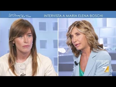 «Se Giorgia Meloni diventasse la prima donna premier lei sarebbe contenta?», Maria Elena Boschi:…