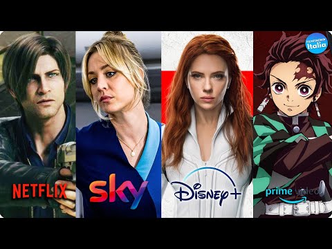 Le NOVITÀ in STREAMING di LUGLIO 2021 | Netflix/Sky/Prime/Disney +