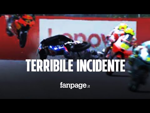 Brutto incidente in Moto3 nel GP della Catalogna: Sasaki colpito dalla moto di Foggia