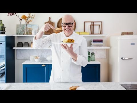 La torta alla nocciola con gelato e zabaione di Paolo Brunelli