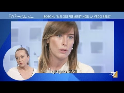 Meloni replica a Boschi e l’attacca: «È impreparata e mente»