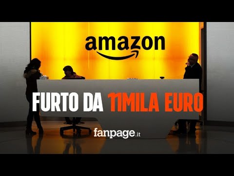 Incolla prodotti su petto e gambe per rubarli: operaio Amazon ha sottratto merce per 11mila euro