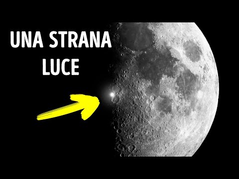 C’è Qualcosa che Lampeggia sulla Luna E Nessuno sa che cos’è