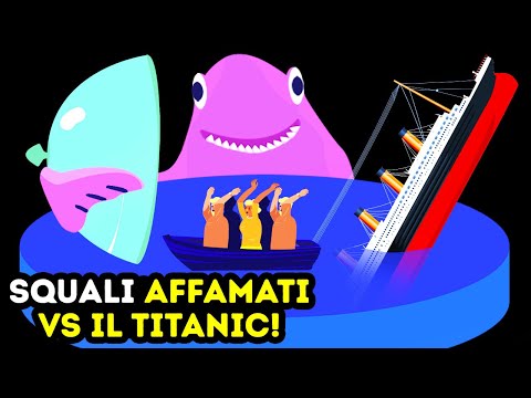 L’oceano in cui è affondato il Titanic era pieno di squali?