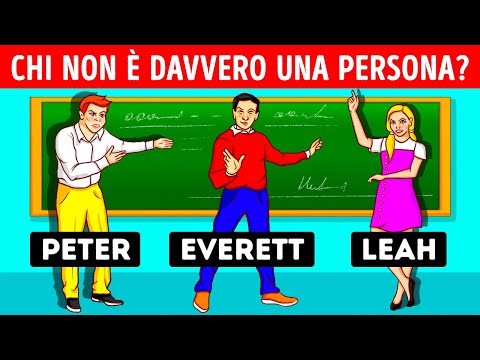 Se Risolvi Questi 22 Enigmi Sai Capire Davvero le Persone