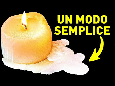 Come Rimuovere la Cera di Candela da Qualsiasi Cosa