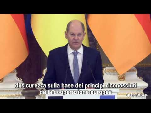 Ucraina, Scholz: pronti a un dialogo serio con Mosca su sicurezza