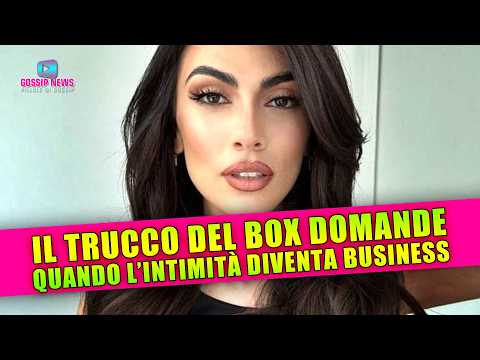 Giulia Salemi, Il Trucco Del Box Domande: Quando l’Intimità Diventa Business!