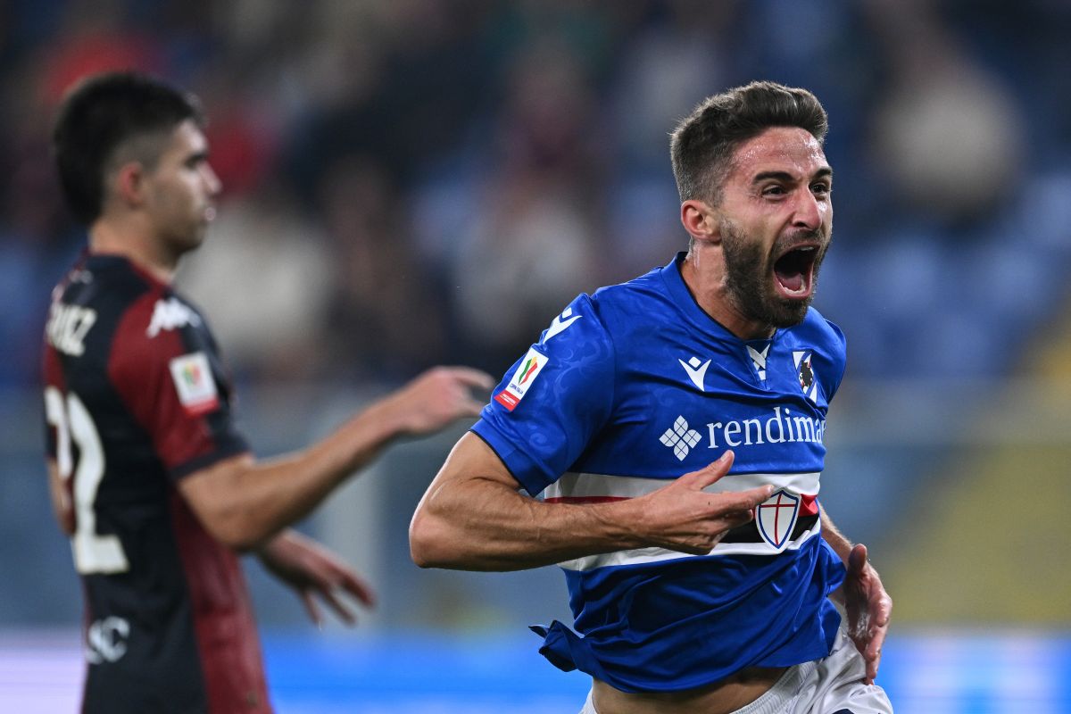 Derby della Lanterna blucerchiato, Samp avanti in Coppa Italia