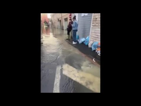 Lugo, l’acqua ha raggiunto il centro