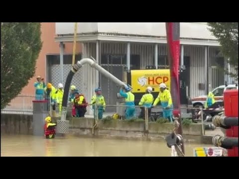 Il video di Faenza di nuovo sott’acqua: «È la terza volta in 16 mesi»