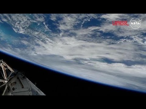 L’uragano Helene visto dalla Stazione Spaziale Internazionale