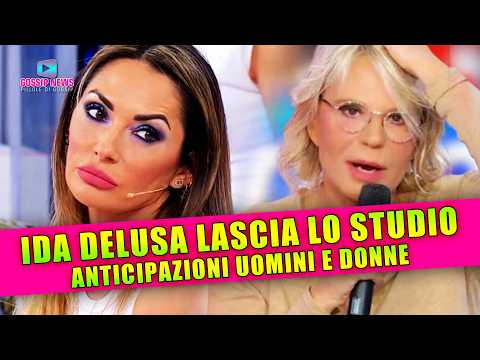 Uomini e Donne Anticipazioni: Ida Platano Delusa Lascia Lo Studio!