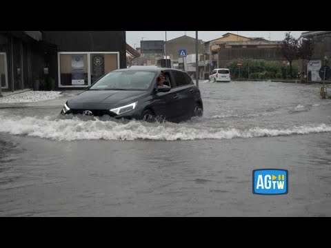 Maltempo, allagamenti e trombe d’aria in Versilia