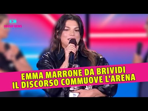 Emma Marrone Da Brividi: Il Discorso Commuove l’Arena!