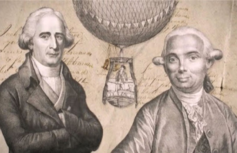 Il prototipo dei fratelli Montgolfier