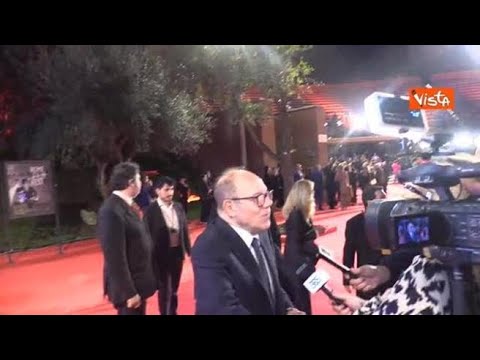 Carlo Verdone sul red carpet della Festa del Cinema di Roma