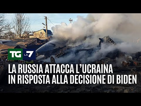 La Russia attacca l’Ucraina in risposta alla decisione di Biden