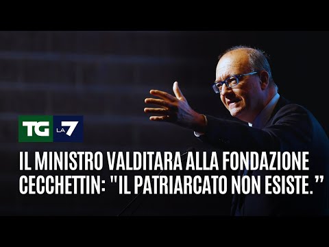 Il ministro Valditara alla fondazione Cecchettin: “Il patriarcato non esiste.”