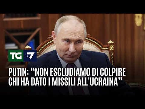 Putin: “non escludiamo di colpire chi ha dato i missili all’Ucraina”