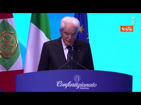 Mattarella: “L’aumento dei migranti tra gli artigiani porta ricchezza”