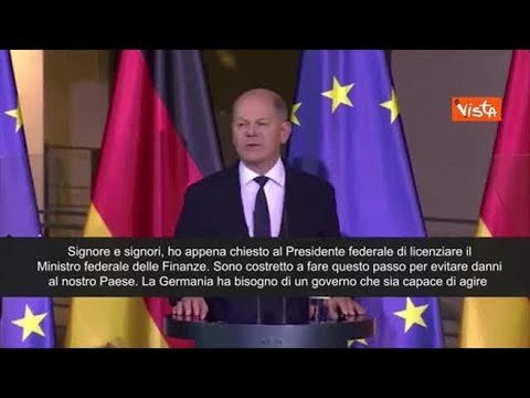 Scholz: Ho licenziato Ministro Finanze Linder per evitare danni al nostro Paese