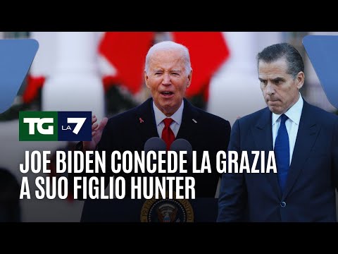 Joe Biden concede la grazia a suo figlio Hunter