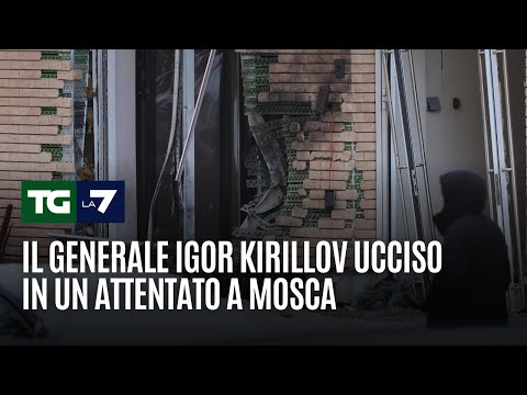 Il generale Igor Kirillov ucciso in un attentato a mosca