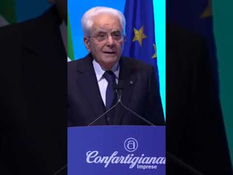 Mattarella: «L’aumento degli artigiani fra gli immigrati è un segnale positivo» #shorts #news