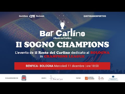 Bar Carlino | Il Sogno Champions: BENFICA – BOLOGNA