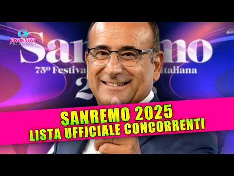 Sanremo 2025: La Lista Ufficiale dei Concorrenti!