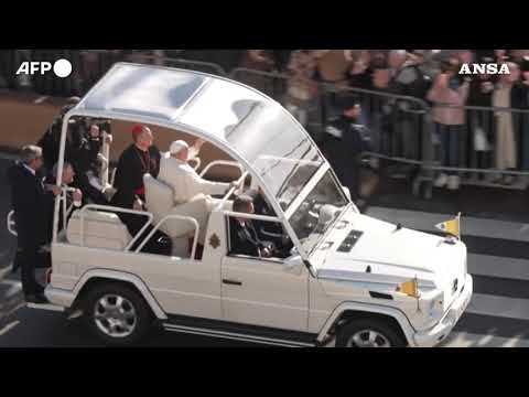 Il Papa ad Ajaccio, e’ la prima volta di un Pontefice in Corsica