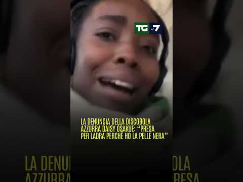 La denuncia della discobola azzurra Daisy #Osakue: “Presa per ladra perché ho la pelle nera”