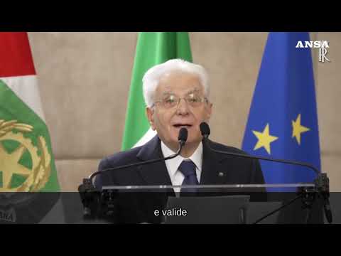 Mattarella: “Diplomazia e’ messa in dubbio da operatori non statuali”