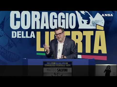 Congresso Lega, Salvini: “Spendere per sanita’ e scuole, non per le armi”
